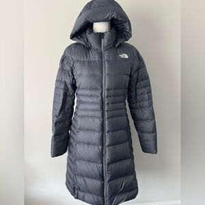 The North Face Women's Metropolis Parka 550 Gray Size Small